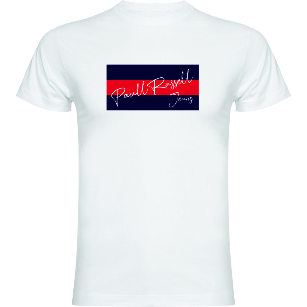 Paull Rassell Elite Organic-T-Shirt 513 - Camiseta orgánica - ecoligica para hombre - Camiseta de mangas cortas modernas - camisetas de marcas famosas