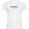 Paull Rassell Élite-T-Shirt-Blanca 508 - Camiseta orgánica - ecoligica para hombre - Camiseta de mangas cortas modernas - camisetas de marcas famosas