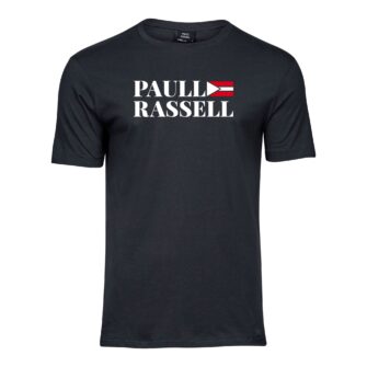 Paull Rassell Elite-T-Shirt-Gris-Oscuro 560 - Camiseta orgánica - ecoligica para hombre - Camiseta de manga corta moderna - camisetas de marcas famosas