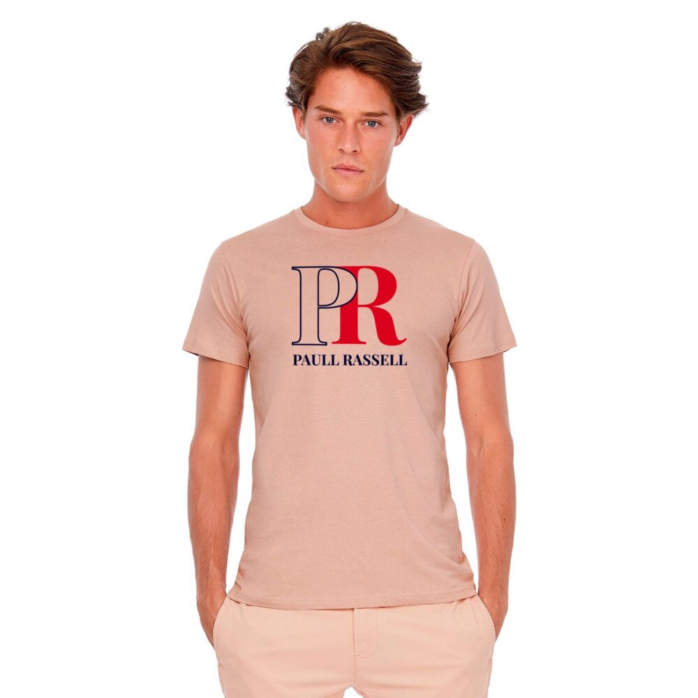 Paull Rassell Elite-T-Shirt 801 - Camiseta orgánica - ecoligica para hombre - Camiseta de mangas cortas modernas - camisetas de marcas famosas