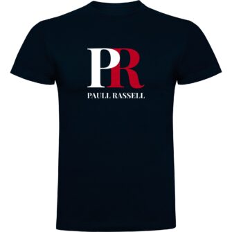 Paull Rassell Elite-T-Shirt-Navy 501 - Camiseta Orgánica - ecoligica para hombre - Camiseta de mangas cortas modernas - camisetas de marcas famosas
