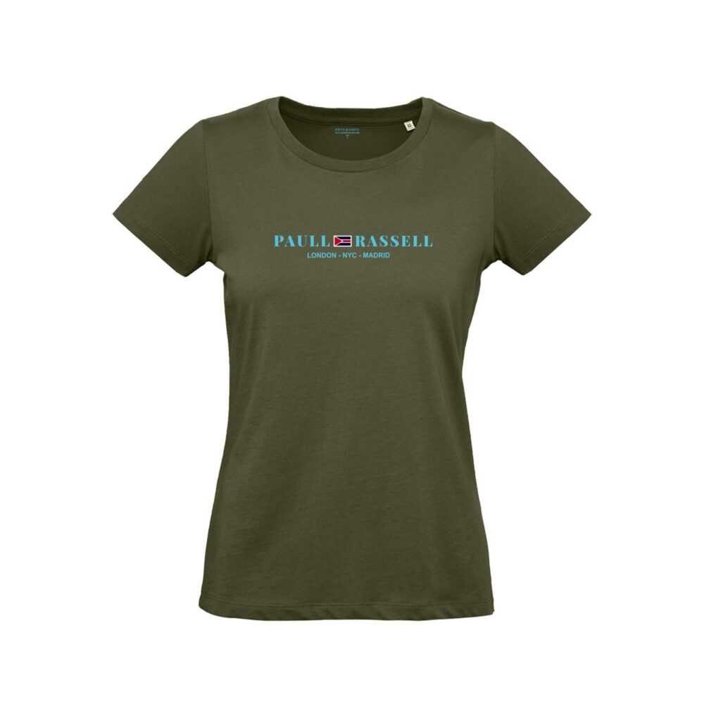 Paull Rassell Elite Organic-T-Shirt 807 - Camiseta-verano para mujer - camiseta orgánica para mujer - camiseta de mangas corta