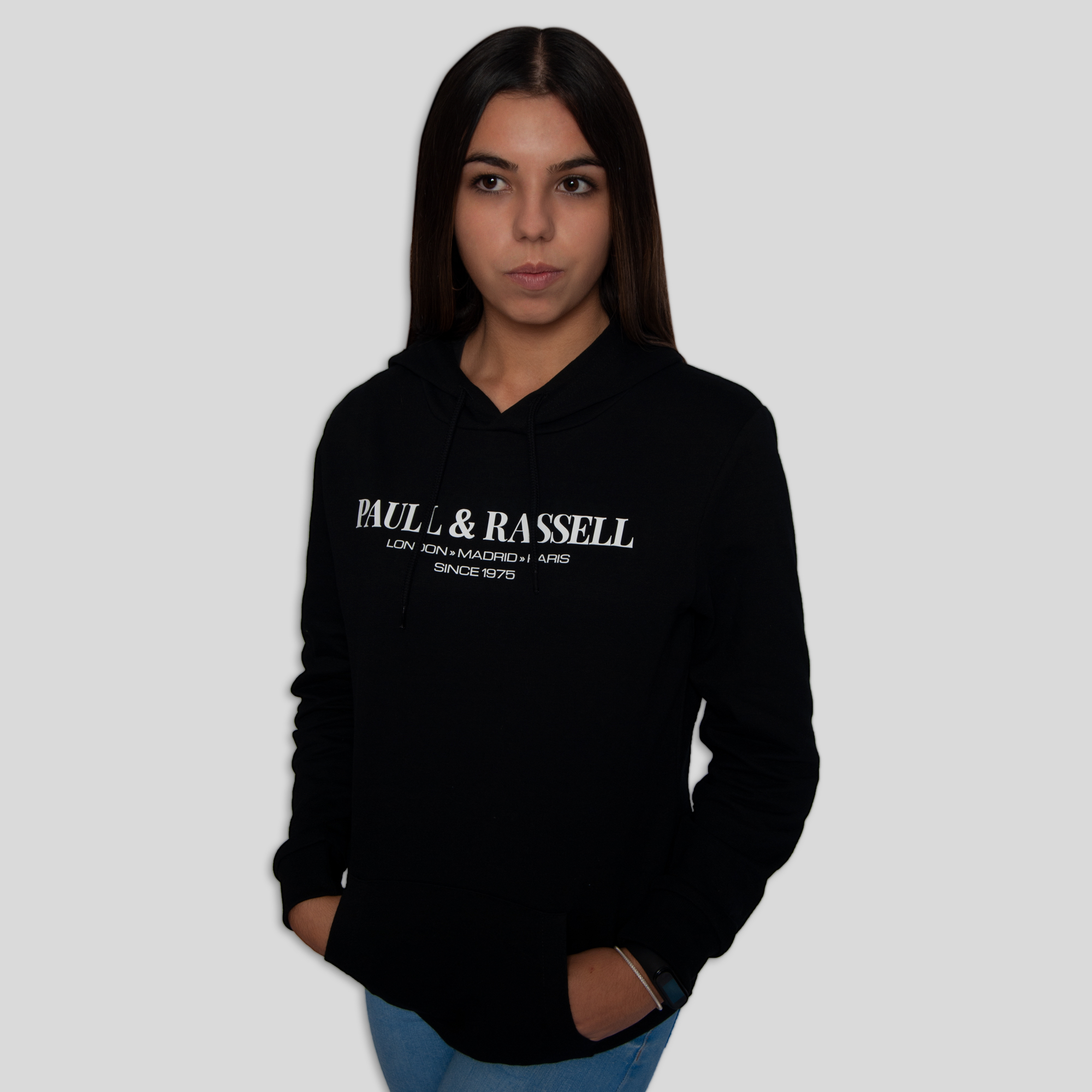 Paull Rassell Elite-Organic-Sweatshirt-Woman 413 | Sudadera-elite Orgánica y ecoligica para-mujer | Sudadera-con-corte moderno para mujer